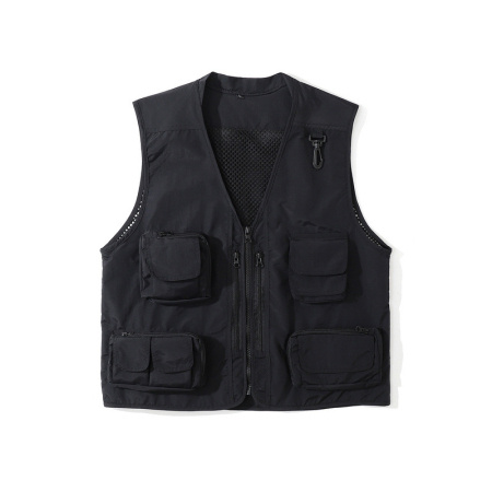 black loose vests for mens