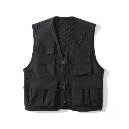 green loose plain security vests
