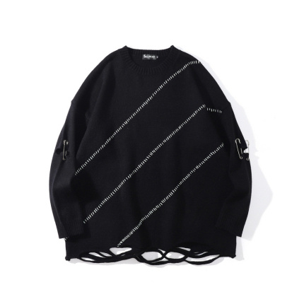 fashionable round neck hot sale sweaters