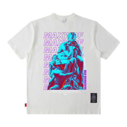 mens printing youthful tee shirt