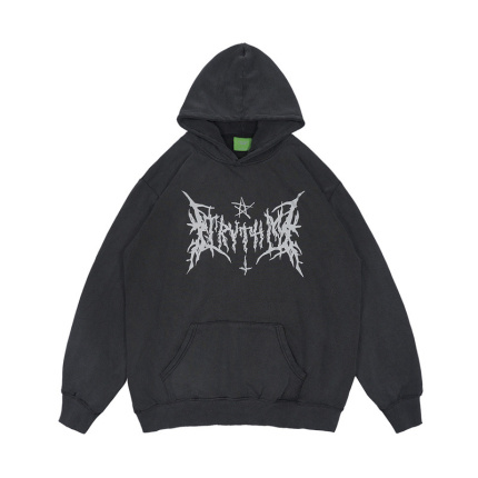 hip hop hoodies with white lettering