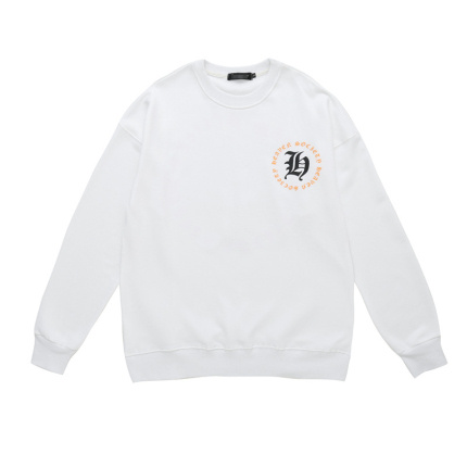 loose white cute street sweatshirt