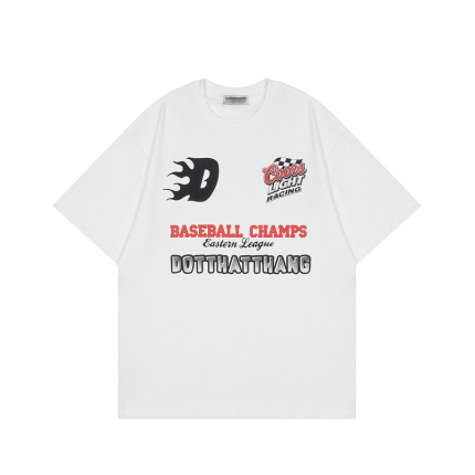 letter pattern stylish t shirts