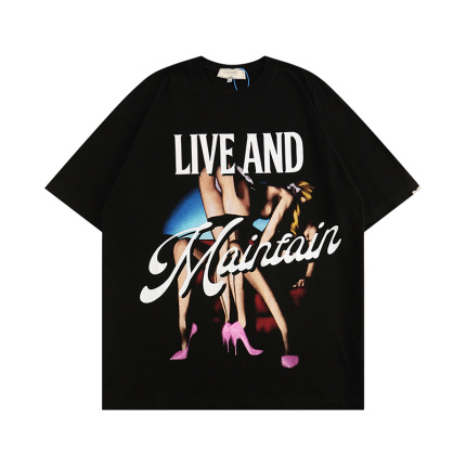 stylish black loose t shirt