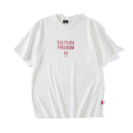 fashion letter white t shirt
