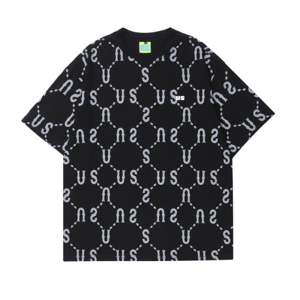 letter pattern fashion t shirts