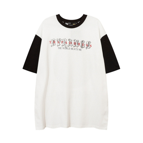 letters pattern simple t shirts