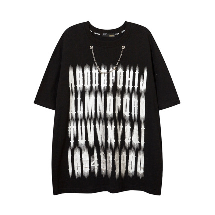 stylish letters pattern t shirts