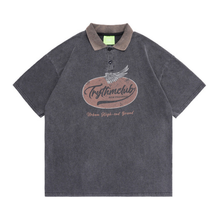 gray t shirts with collar