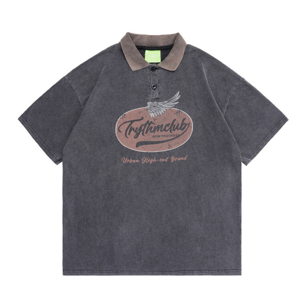 gray t shirts with collar