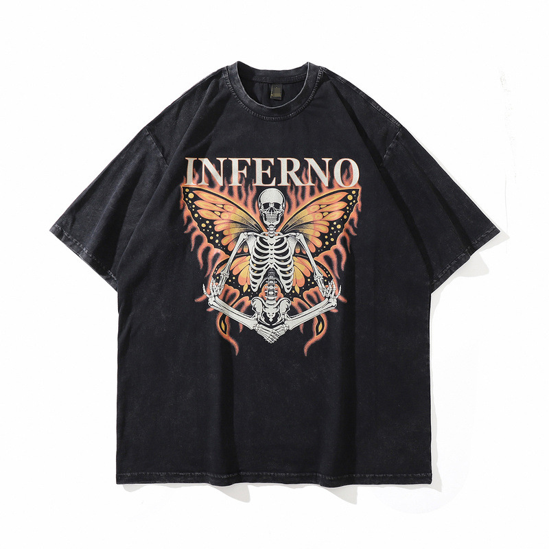 black t shirt hip hop summer