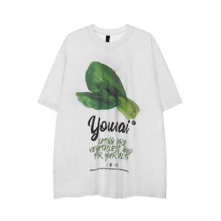 white t shirt teenagers cotton