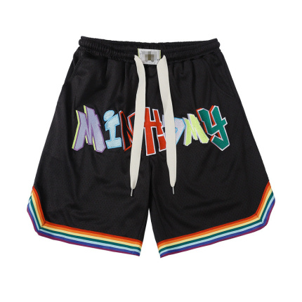 yellow fashion shorts hot sale