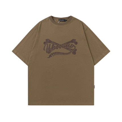 cotton shirts round collar leisure