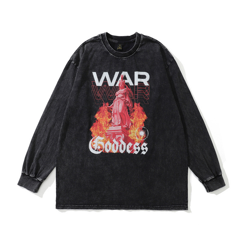 black full sleeve t shirts