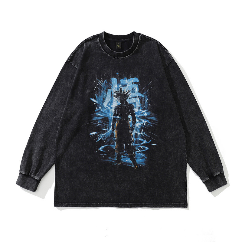 black fashion t shirts full sleeve
