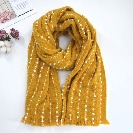 winter scarf daily commute polyester material