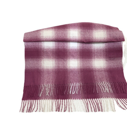 rectangular shape ladies scarf burlap