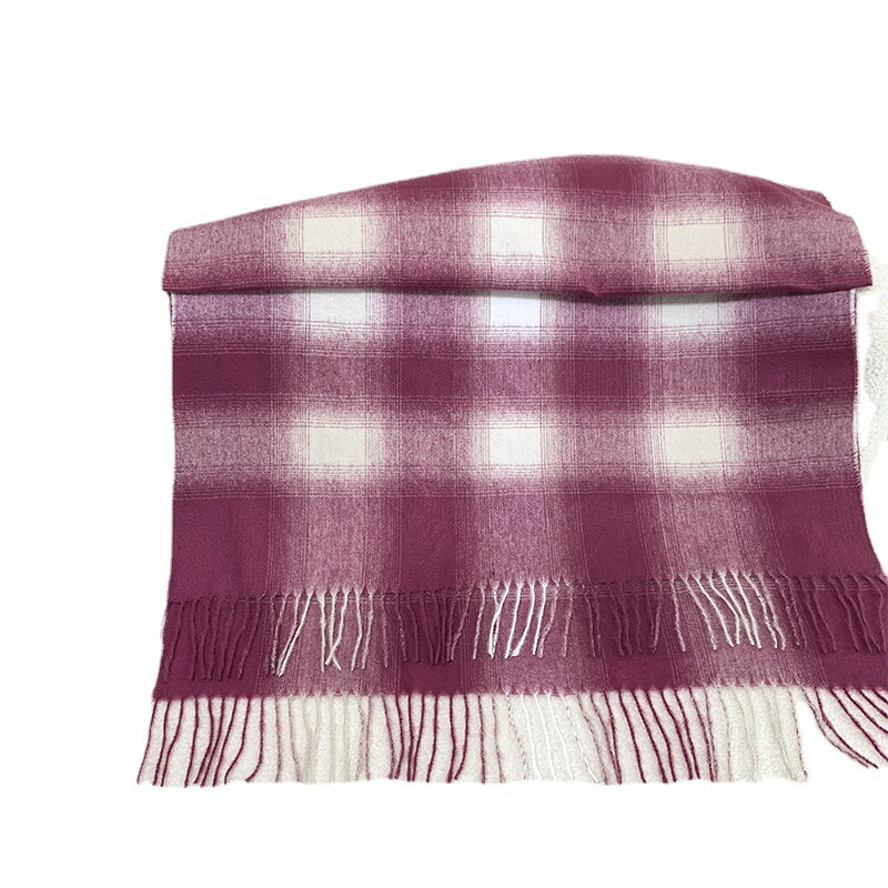rectangular shape ladies scarf burlap