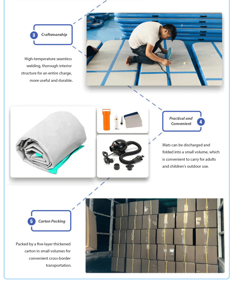 Training Air Track Long Safety Waterproof Home UseKameymall