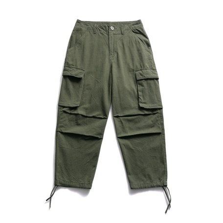 green casual cargo pants mens
