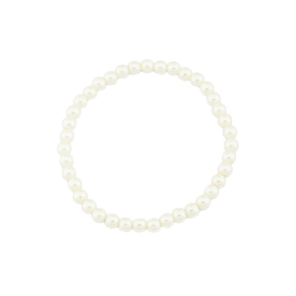 a string of pearl bracelets