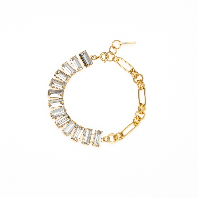 gold irregular unique bracelet women