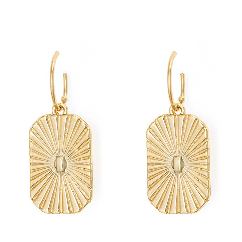 vogue perfect gold plated earrings