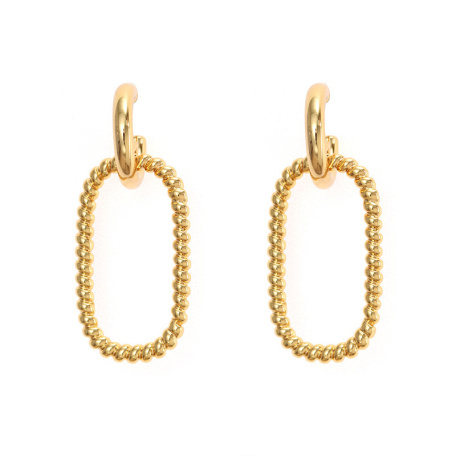 glam gold plated niche earrings