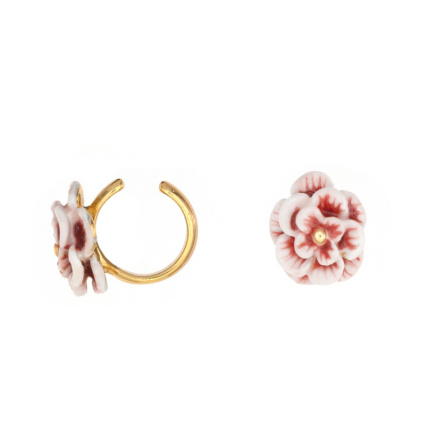 single flower glam glamour earrings