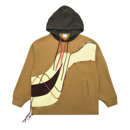 golden brown hoodie