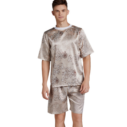 men pajama sets simple natural