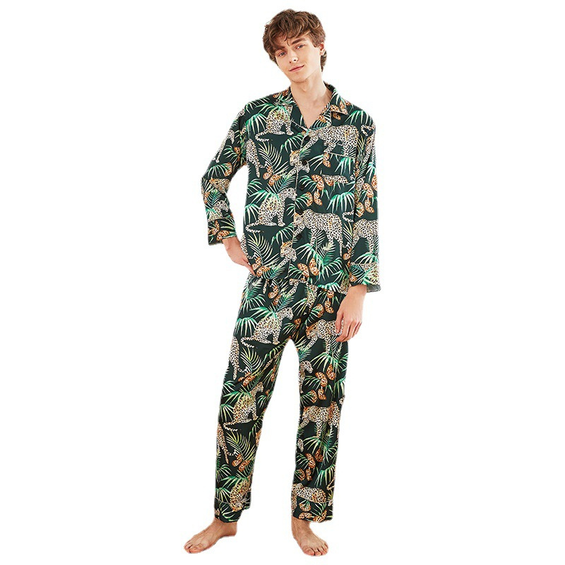 silk pajama shorts lapel design