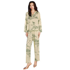 matching pajama set long sleeves