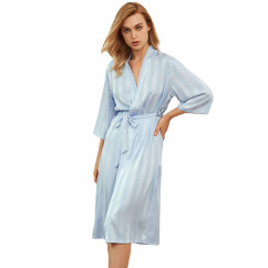 luxury robe homewear simple natural