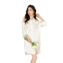 white ladies nightshirts court style