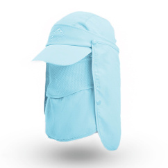 fashionable summer hats with detachable mask