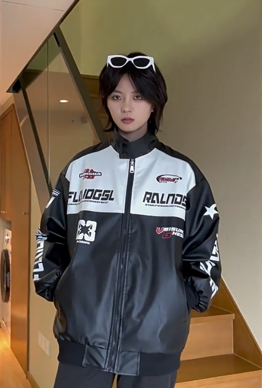 wow the racing suit jacket!