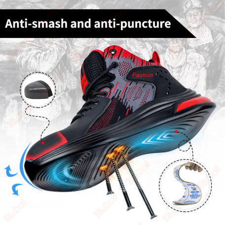 anti smash and anti puncture shoes