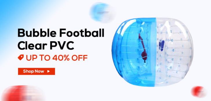 inflatable soccer bubbles