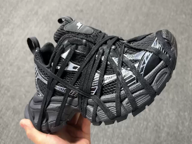 巴黎世家3XL二代黑银