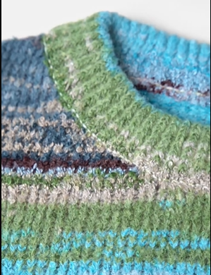 Coloured sweater