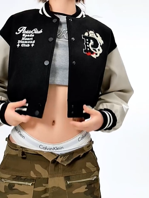 Baseball jacket padded jacket