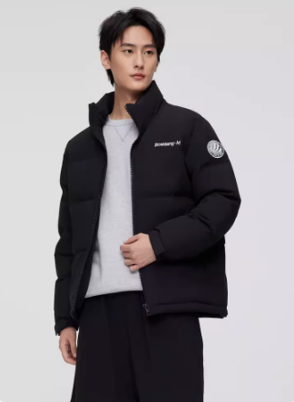 Bosideng stand collar short