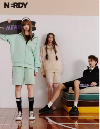 Pair of casual sportswear