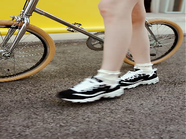 斯凯奇（Skechers）女鞋复古老爹鞋小白鞋子蕾丝厚底运动鞋秋冬11959黑/白37