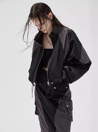 Short casual jacket jacket