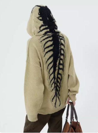 High street hooded sweater