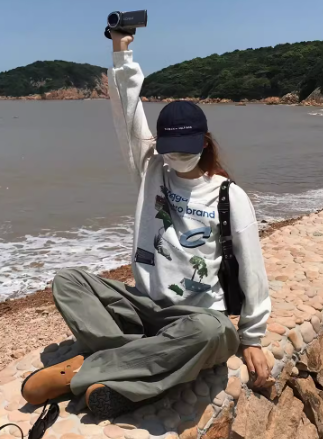 Creative printed hoodie