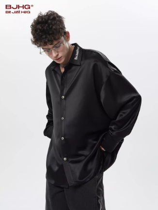 High draping spring shirt